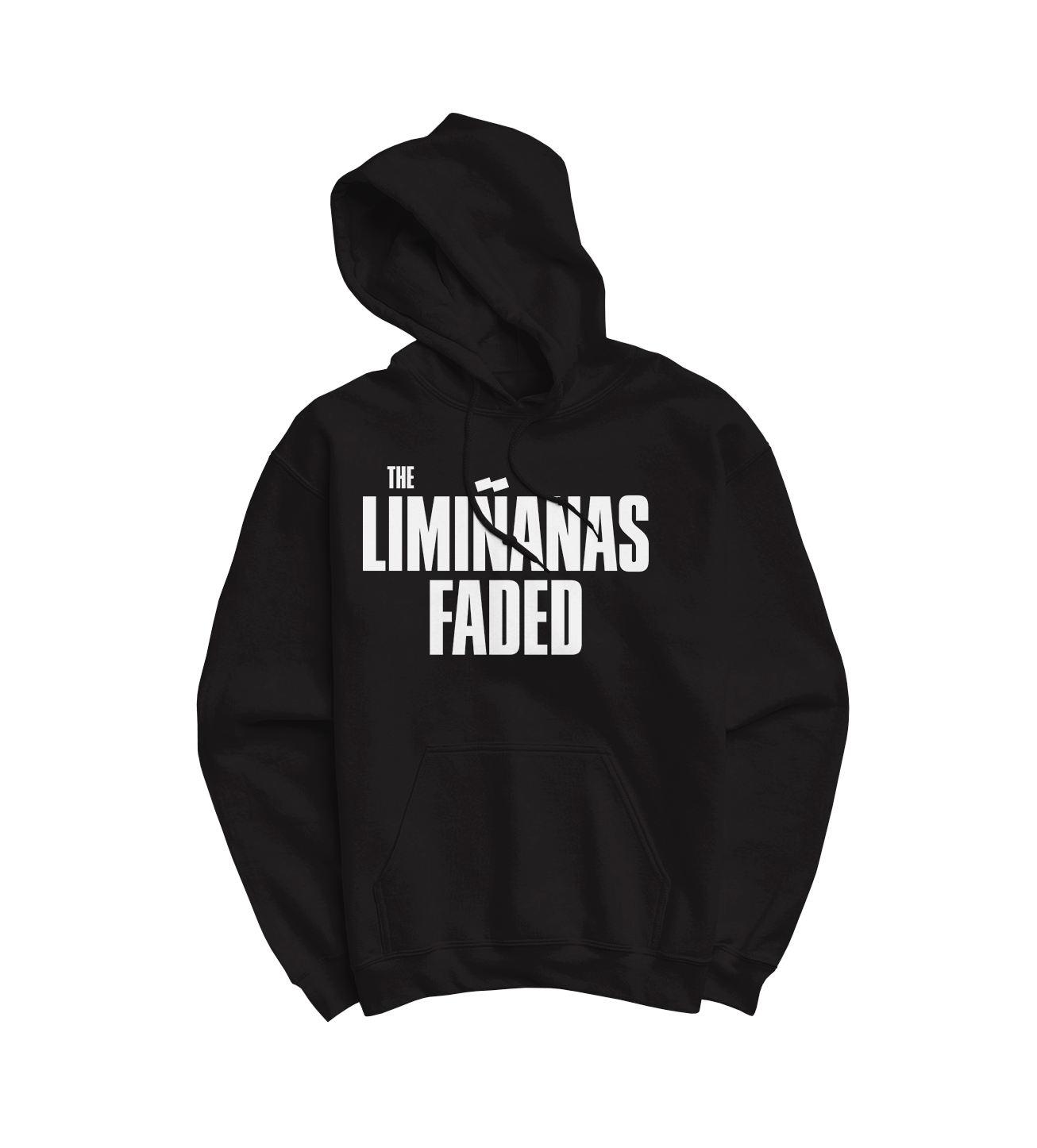 Hoodie Faded White