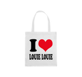 Totebag I Love Louie Louie