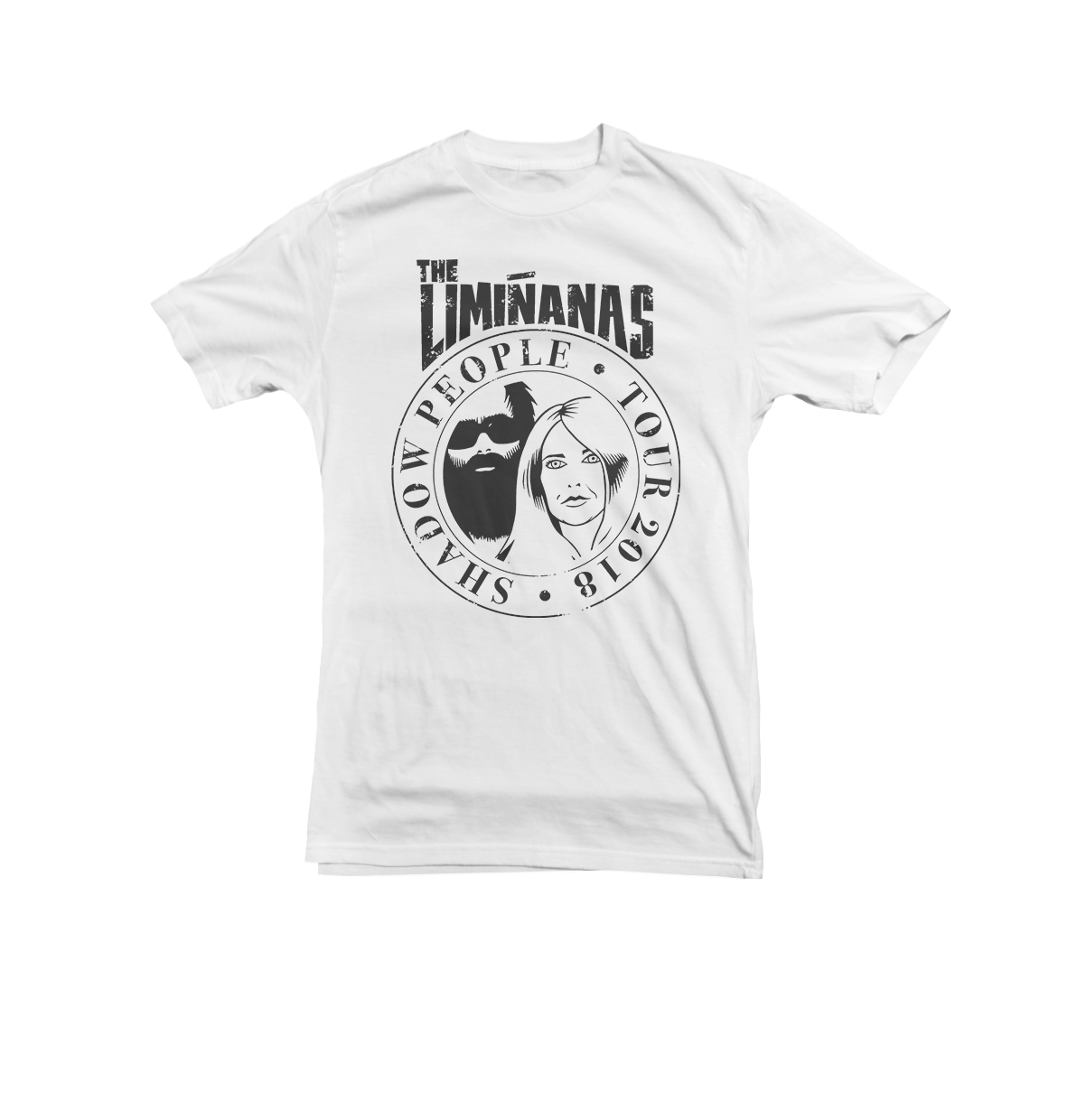 T-Shirt Shadow People Tour White