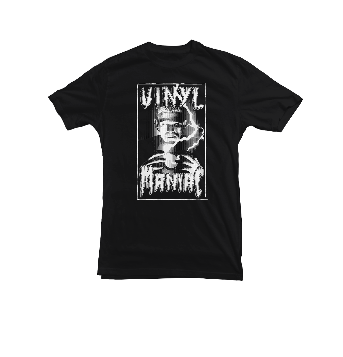 T-Shirt Vinyl Maniac ( Frankenstein )